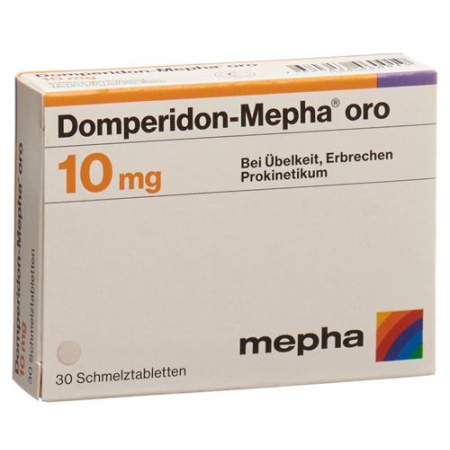 Домперидон Мефа Oro 10 мг 30 дисперсных таблеток