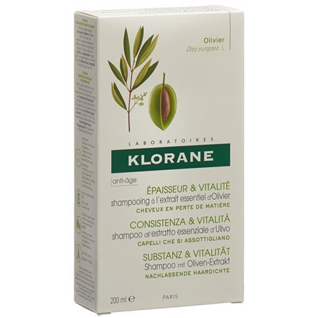 Klorane шампунь с Oliven-Extrakt 200мл