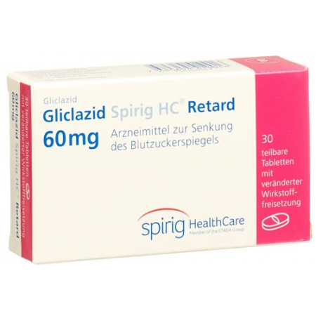 Гликлазид Спириг Ретард 60 мг 30 таблеток
