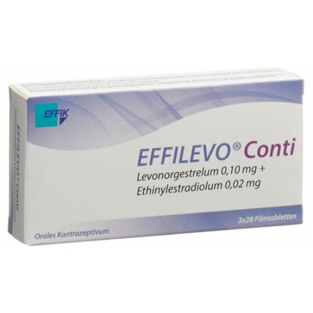 Эффилево Конти 3 x 28 таблеток покрытых оболочкой