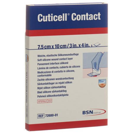 CUTICELL CONT WUNDAUFL 7.5X10C