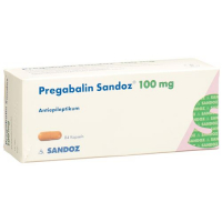 Прегабалин Сандоз 100 мг 84 капсулы 