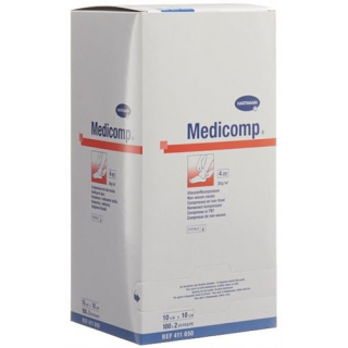 Medicomp Bl 4 Fach S30 10x10 St 100x 2 штуки