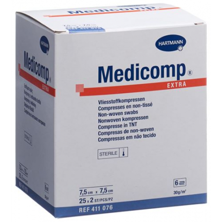Medicomp Extra 6 Fach S30 7.5x7.5см 25x 2 штуки