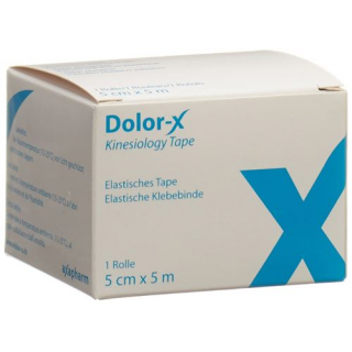 Dolor-x Kinesiology Tape 5см X 5m Blau