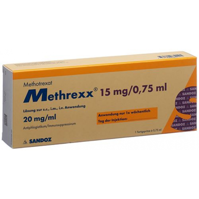Methrexx 15 mg/0.75 ml
