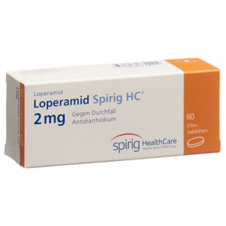 Лоперамид Спириг 2 мг 60 таблеток покрытых оболочкой