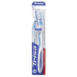 Trisa Pro Sensitive зубная щётка mit Kopfkoecher