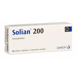 Solian 200 mg 30 tablets