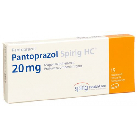 PANTOPRAZOL SPIRIG HC 20MG