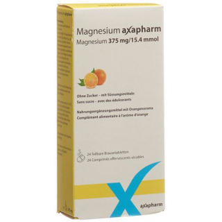 Магний Аксафарм 375 мг 24 шипучие таблетки