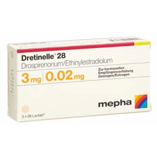 Дретинелл 28 таблетки покрытые оболочкой 3 х 28 шт.