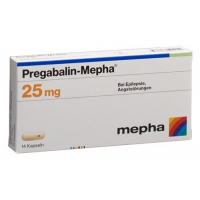 Прегабалин Мефа 25 мг 14 капсул