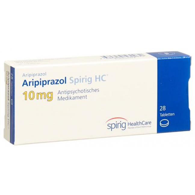 Aripiprazol Spirig 10 mg 28 tablets