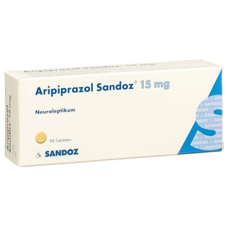 Aripiprazol Sandoz 15 mg 98 tablets