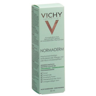 Vichy Normaderm Verschoenernde Pflege 24H Feuchtigkeit 50мл