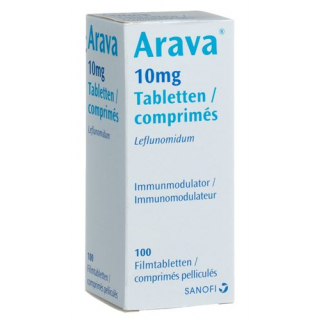 Arava 10 mg 100 filmtablets