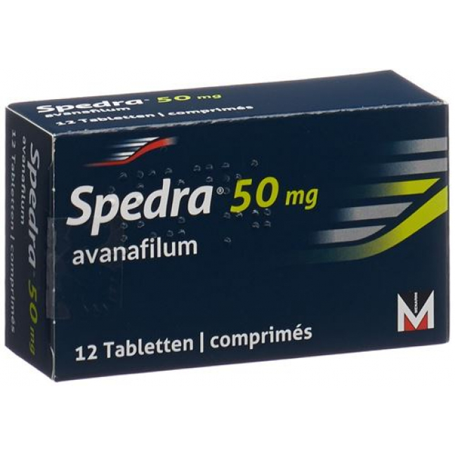 Spedra 50 mg 12 tablets
