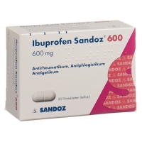 Ибупрофен Сандоз 600 мг 50 таблеток покрытых оболочкой