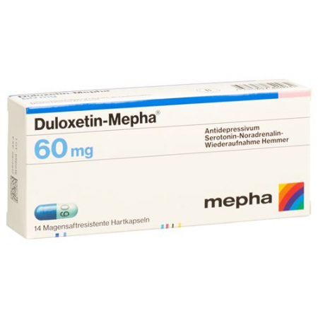 Дулоксетин Мефа 60 мг 14 капсул