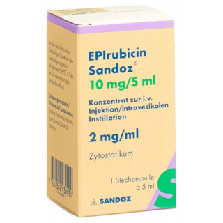 Epirubicin Sandoz 10 mg/5 ml