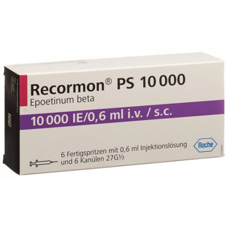 Recormon PS 10000/E 6 X 0.6 ml
