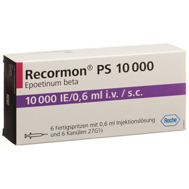 Recormon PS 10000/E 6 X 0.6 ml