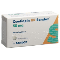 Кветиапин XR Сандоз 50 мг 60 ретард таблеток