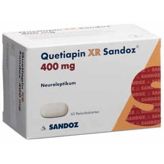 Кветиапин XR Сандоз 400 мг 60 ретард таблеток