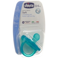 Фізіологічна пустушка Chicco GOMMOTTO BLUE Silicone w