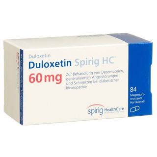 Дулоксетин Спириг 60 мг 84 капсулы