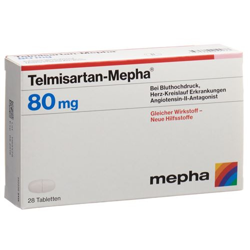 Телмисартан Мефа 80 мг 98 таблеток