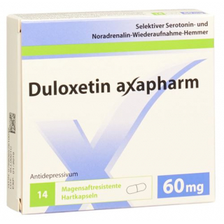 Дулоксетин Аксафарм 60 мг 14 капсул