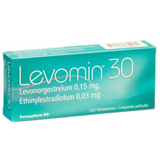 Левомин 30 3 x 21 таблетка покрытая оболочкой
