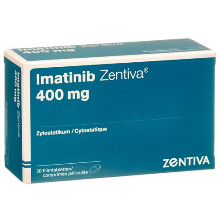 Иматиниб Зентива 400 мг 30 таблеток покрытых оболочкой