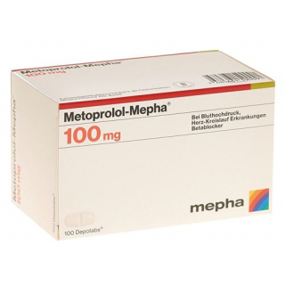 Метопролол Мефа 100 мг 100 депо таблеток