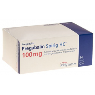 Прегабалин Спириг HC 100 мг 84 капсулы