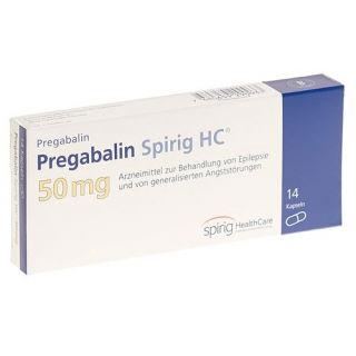 Прегабалин Спириг HC 50 мг 14 капсул