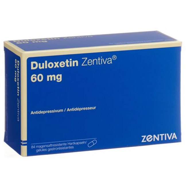 Дулоксетин Зентива 60 мг 84 капсулы