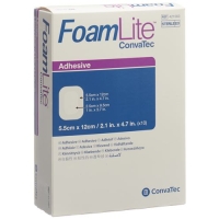 Силіконова пінна пов'язка Foam Lite Convatec 5,5х12 см 10 шт