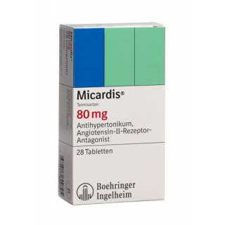 Микардис 80 мг 28 таблеток
