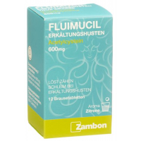 Флуимуцил 600 мг 12 растворимых таблеток от простуды и кашля