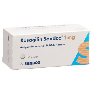 Разагилин Сандоз 1 мг 100 таблеток