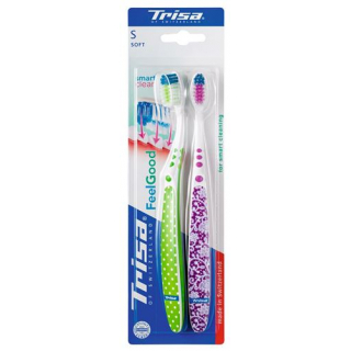 Trisa Feelgood Smart Clean зубная щётка Duo Soft