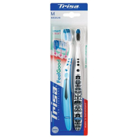Trisa Feelgood Smart Clean зубная щётка Duo Medium