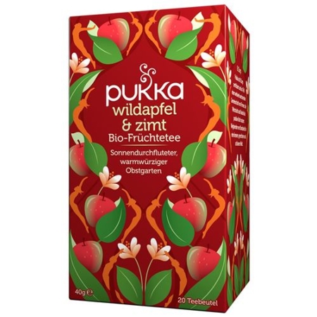 PUKKA WILDAPFEL & ZIMT TEE BIO