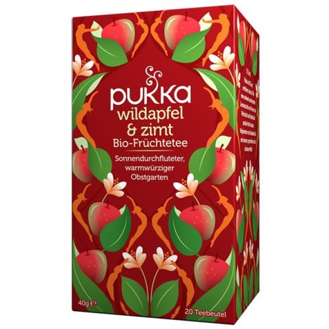 PUKKA WILDAPFEL & ZIMT TEE BIO