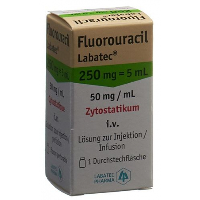 Фторурацил Лабатек 250 мг / 5 мл флакон 5 мл