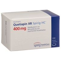 Кветиапин XR Спириг 400 мг 100 ретард таблеток