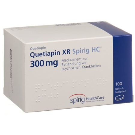 QUETIAPIN XR SPIRIG HC 300